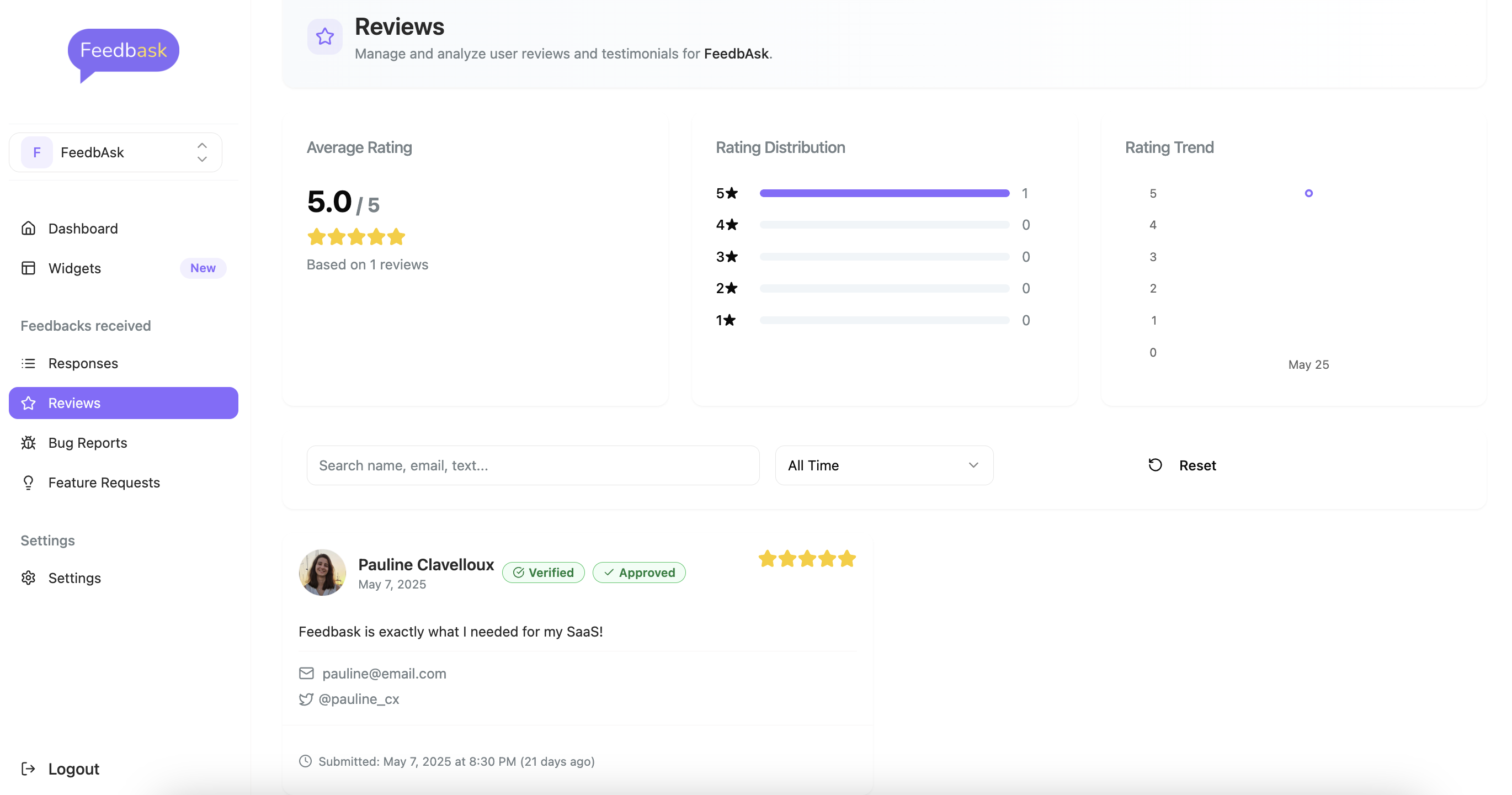 Reviews & Testimonials